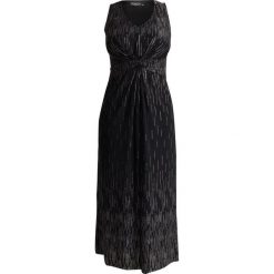 Długie sukienki: Dorothy Perkins Curve BILLIE WATERFALL DRESS Długa sukienka black/rose gold