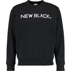 Bluzy męskie: New Black LOGO CREW Bluza black