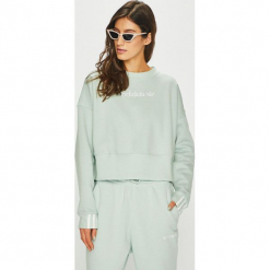 Adidas Originals - Bluza. Szare bluzy damskie adidas Originals, s, z bawełny, bez kaptura. Za 249,90 zł.