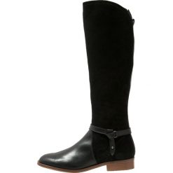 KIOMI Kozaki nero. Czarne buty zimowe damskie KIOMI, z materiału. Za 509,00 zł.