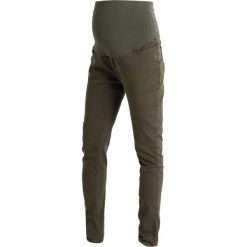 Jeansy damskie: JoJo Maman Bébé Jeansy Slim Fit khaki