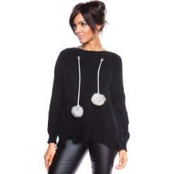 Sweter "Montreuil" w kolorze czarnym. Czarne bez kategorii Scarlet Jones, s, z dzianiny, z okrągłym kołnierzem. W wyprzedaży za 86,95 zł.