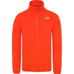 Kurtka The North Face 100 Glacier T92UAQJA8 - pomarańczowy. Pomarańczowe kurtki męskie m. Za 293,99 zł.