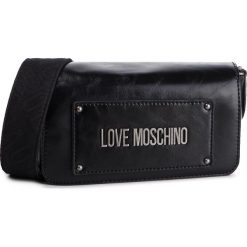 Torebka LOVE MOSCHINO - JC4224PP07KC100A Nero. Czarne listonoszki damskie Love Moschino, bez wzorów, ze skóry ekologicznej, bez dodatków. Za 679,00 zł.