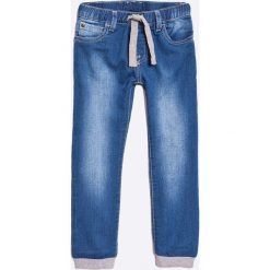 Endo - Jeansy dziecięce 98-152 cm. Niebieskie jeansy dziewczęce Endo, bez wzorów, z elastanu. W wyprzedaży za 89,90 zł.