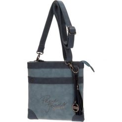 Torebki klasyczne damskie: Torebka w kolorze niebieskim – (S)24 x (W)25 x (G)3 cm