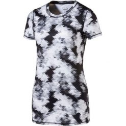 Puma Koszulka Sportowa Essential Tee - Graphic No Color- Bl S. Szare topy sportowe damskie marki Puma, s, z nadrukiem, ze skóry, na fitness i siłownię. W wyprzedaży za 99,00 zł.
