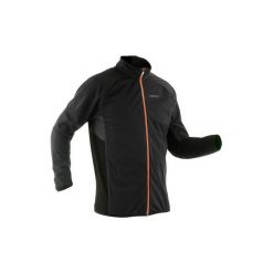 Bluza narciarska XC S 900 męska. Czarne bluzy męskie INOVIK, s, bez wzorów, z elastanu, bez kołnierzyka, bez rękawów, bez kaptura. Za 299,99 zł.