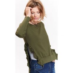 Bluzy damskie: BLUZA NIEROZPINANA DAMSKA GŁADKA