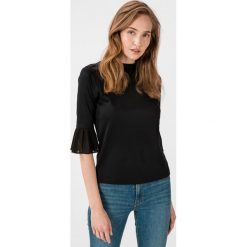 Scotch & Soda Bluzka Czarny. Czarne bluzki damskie Scotch & Soda, xs, bez wzorów, z bawełny, bez kołnierzyka, bez rękawów. Za 307,95 zł.