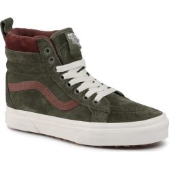 Sneakersy VANS - Sk8Hi Mte VN0A4BV7V401 (Mte) Deep Lichen Gr/Rt Br. Zielone półbuty damskie Vans, ze skóry. W wyprzedaży za 299,00 zł.