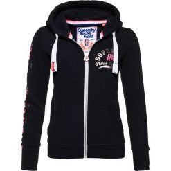 Bluzy damskie: Superdry Bluza rozpinana eclipse navy