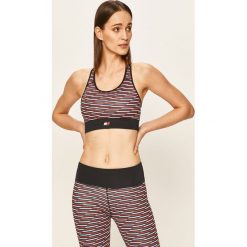 Tommy Sport - Biustonosz sportowy. Czerwone biustonosze sportowe damskie Tommy Sport, s, bez wzorów, z elastanu. Za 249,90 zł.