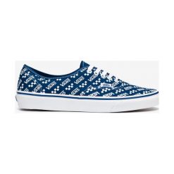 Vans Authentic Tenisówki Niebieski. Niebieskie trampki męskie Vans, bez wzorów, z materiału, bez zapięcia. Za 307,95 zł.
