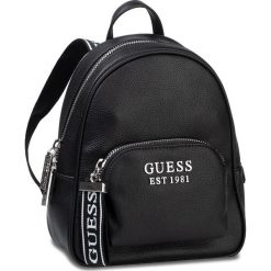 Plecak GUESS - Haidee (VY) HWVY75 86320 BLA. Czarne plecaki damskie Guess, z aplikacjami, ze skóry ekologicznej, eleganckie. Za 599,00 zł.
