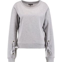 Bluzy rozpinane damskie: one more story Bluza silver grey melange