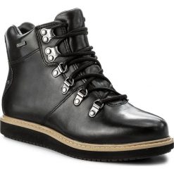 Botki CLARKS - Glickasha Gtx GORE-TEX 261296524 Black Leather. Czarne botki damskie skórzane marki Clarks. W wyprzedaży za 369,00 zł.