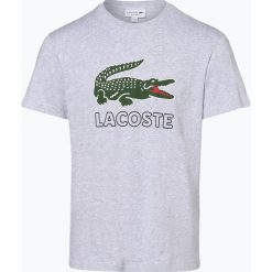 Lacoste - T-shirt męski, szary. Szare t-shirty męskie marki Lacoste, s, bez wzorów, bez kołnierzyka. Za 229,95 zł.