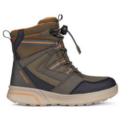 Geox Buty Zimowe Za Kostkę Chłopięce Sveggen 33 Brązowy. Pomarańczowe buty chłopięce zimowe marki Geox, za kostkę. Za 349,00 zł.