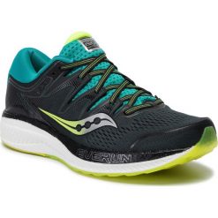 Buty SAUCONY - Hurricane ISO 5 S20460-37 Grn/Teal. Zielone buty sportowe męskie Saucony, z tworzywa sztucznego, bez zapięcia, do biegania. Za 699,00 zł.