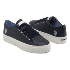 U.S. POLO ASSN. tenisówki damskie 41 niebieski. Niebieskie trampki i tenisówki damskie U.S. Polo Assn., bez wzorów, na sznurówki. Za 289,00 zł.
