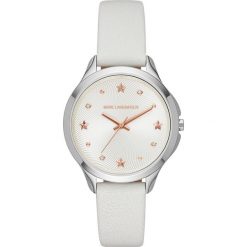 Zegarek KARL LAGERFELD - Karoline KL3014 Matte/Silver. Białe zegarki męskie marki KARL LAGERFELD. W wyprzedaży za 499,00 zł.