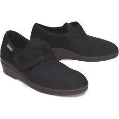 BEFADO DR ORTO 033D 002 HELA czarny, obuwie profilaktyczne damskie. Czarne koturny damskie Befado Dr Orto, bez obcasa, na koturnie, bez zapięcia. Za 89,90 zł.