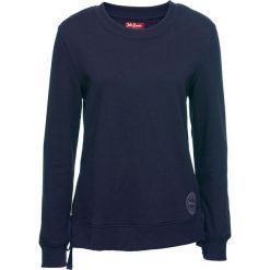 Bluza ze sznurowaniem bonprix ciemnoniebieski. Niebieskie bluzy rozpinane damskie bonprix. Za 44,99 zł.