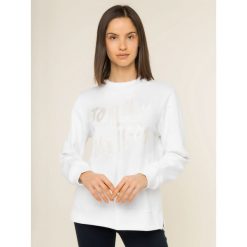 Bluza TOMMY HILFIGER Romy C-Nk WW0WW26669. Białe bluzy damskie TOMMY HILFIGER, l, bez wzorów, z bawełny, bez rękawów, bez kaptura. W wyprzedaży za 359,00 zł.