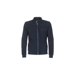 Kurtki skórzane Chevignon NAVY. Niebieskie kurtki męskie marki Chevignon, m, bez wzorów, bez kaptura. Za 1239,20 zł.