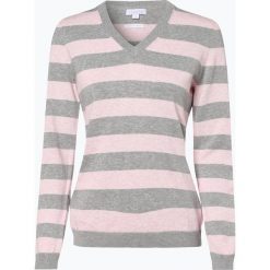 Brookshire - Sweter damski, szary. Szare swetry damskie marki brookshire, w paski, bez rękawów, bez kaptura. Za 179,95 zł.