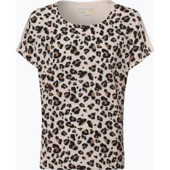 S.Oliver Casual - T-shirt damski, beżowy. Brązowe t-shirty damskie s.Oliver Casual, s, bez wzorów, casualowe, bez kołnierzyka. Za 79,95 zł.