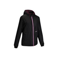 Kurtka narciarska SKI-P JKT 100 damska. Czarne bomberki damskie WED'ZE, xl, z materiału. Za 89,99 zł.