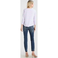 Bluzki asymetryczne: Rich & Royal HEAVY STRIPE Bluzka z długim rękawem rose shadow