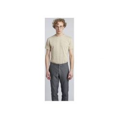 COOL STRIPED T-SHIRT. Brązowe t-shirty męskie Delikatessen, m, w paski, z bawełny. Za 205,00 zł.