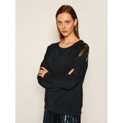 Bluza Patrizia Pepe 8M1111/A7O1-K103. Czarne bluzy damskie Patrizia Pepe, m, bez wzorów, bez rękawów, bez kaptura. Za 879,00 zł.
