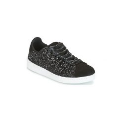 Buty Yurban HELVINE. Czarne trampki i tenisówki damskie Yurban, bez wzorów, bez zapięcia. Za 202,30 zł.