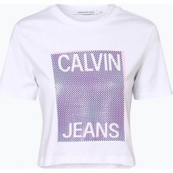 Calvin Klein Jeans - T-shirt damski, biały. T-shirty damskie Calvin Klein Jeans. Za 169,95 zł.