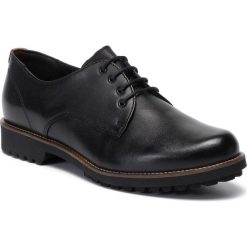 Oxfordy LASOCKI - ADA-05 Black. Czarne półbuty damskie Lasocki, bez obcasa, bez zapięcia. Za 199,99 zł.