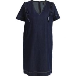 Sukienki: Persona by Marina Rinaldi RUFFLE DRESS Sukienka jeansowa denim blue