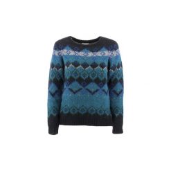 Swetry Penn Rich Woolrich F FAIR ISLE CREW. Niebieskie swetry damskie Penn Rich Woolrich, s, bez wzorów, bez rękawów, bez kaptura. Za 409,94 zł.