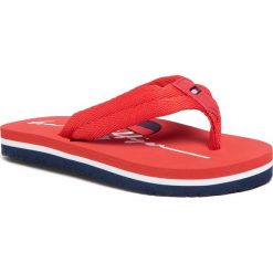 Japonki TOMMY HILFIGER - Heart Print Flip Flop T3A0-30668-0058 M Red 300. Czerwone sandały chłopięce TOMMY HILFIGER, z tworzywa sztucznego. Za 119,00 zł.