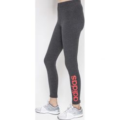 Adidas Performance - Legginsy. Szare legginsy we wzory adidas Performance, m, z bawełny. W wyprzedaży za 89,90 zł.