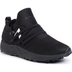 Sneakersy ARKK COPENHAGEN - Raven Mesh Hl S-E15 TE1400-9910-W Black/White. Czarne półbuty damskie ARKK Copenhagen, z materiału. W wyprzedaży za 369,00 zł.