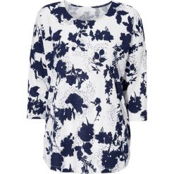 Cellbes Bluza granatowy biały female niebieski/biały 34/36. Niebieskie bluzy damskie Cellbes, bez wzorów, z dżerseju, bez rękawów, bez kaptura. W wyprzedaży za 69,00 zł.