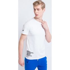 T-shirty męskie: T-shirt męski TSM235 – biały