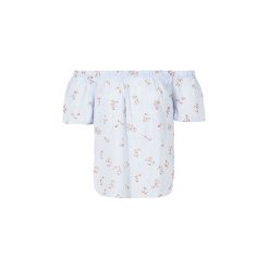 Bluzki Vero Moda VMCILLE. Niebieskie bluzki na imprezę Vero Moda, l. Za 79,20 zł.