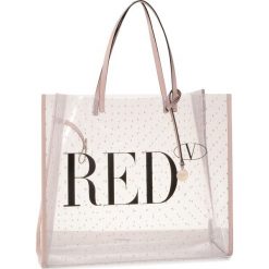 Torebka RED VALENTINO - TQ0B0C07MVN Transparente N17. Różowe torebki klasyczne damskie Red Valentino, bez wzorów, ze skóry, klasyczne, bez dodatków. W wyprzedaży za 1189,00 zł.