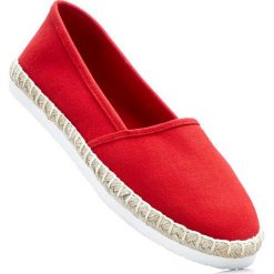 Espadryle bonprix czerwony. Białe espadryle damskie marki bonprix. Za 34,99 zł.