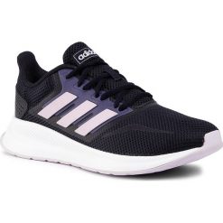 Buty adidas - Runfalcon EG8626 Legink/Prptnt/Ftwwht. Niebieskie buty sportowe damskie Adidas, bez wzorów, z tworzywa sztucznego, sportowe, do biegania. Za 199,00 zł.
